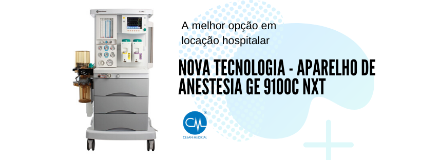 Nova Tecnologia – Aparelho de Anestesia GE 9100C NXT